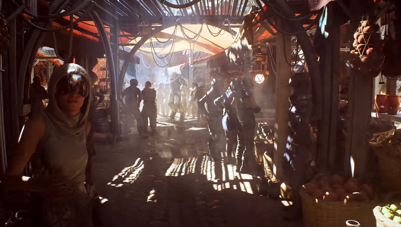 Fort Tarsis was much more detailed in the original reveal.